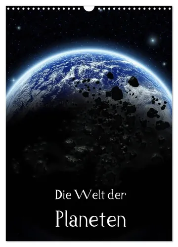 Simone Gatterwe | Die Welt der Planeten Wandkalender 2026 - Kalender im DIN A3 Format mit 14 Seiten, ideal für Astronomie-Liebhaber und zur Verschönerung Ihres Wohnraums.