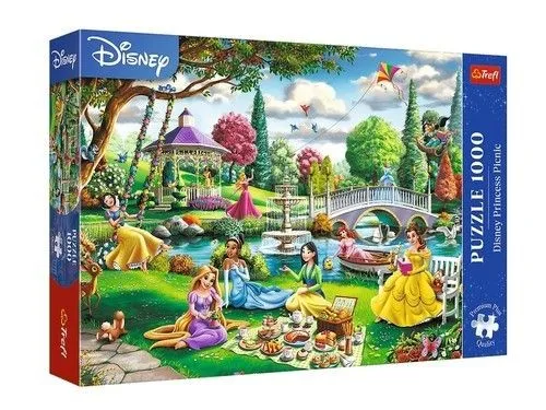 Puzzle 1000 elementów Premium Piknik z Księżniczkami TREFL 10919 T 5900511109191