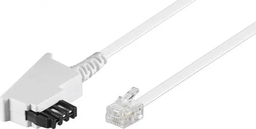 Goobay TAE-F-Anschlußkabel 68540 Fernmeldekabel TAE-F-Anschlußkabel