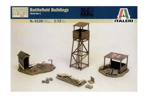1:72 Italeri Battlefield Buildings Kit It6130  Modellbau von Italeri
