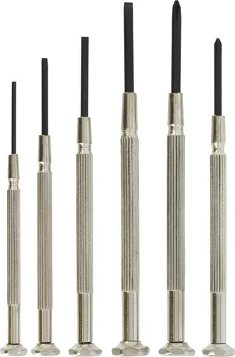 Feinmechaniker-Schraubendreher-Satz 6-teilig Uhrmacher Schraubendreher Set