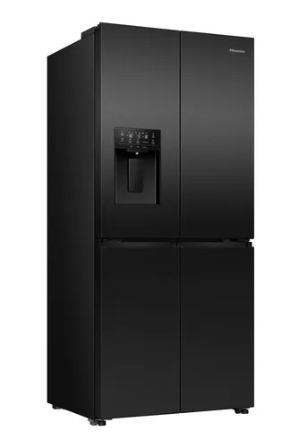 Hisense RQ5P470SYFD French Door Kühl-Gefrier-Kombination - Kühlschrank mit Total No Frost für frostsichere Lagerung, My Fresh Choice-Fach für individuelle Temperatureinstellung und integriertem Wasserspender.