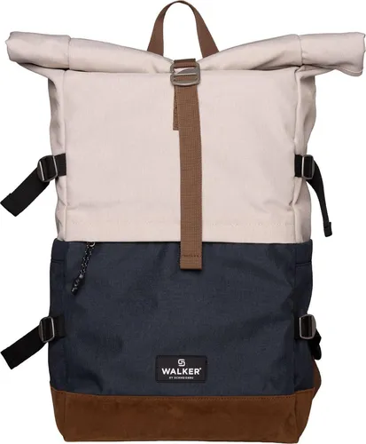 Walker Laptoprucksack Concept Roll Up Two Backpack 23L - Bunt - Funktionaler Rucksack mit erweiterbarem Volumen von 23L auf 30L. Ideal für Freizeit, Schule oder Arbeit. Hochwertige Verarbeitung, wasserabweisend und mit gepolsterten Schultergurten für hohen Tragekomfort.