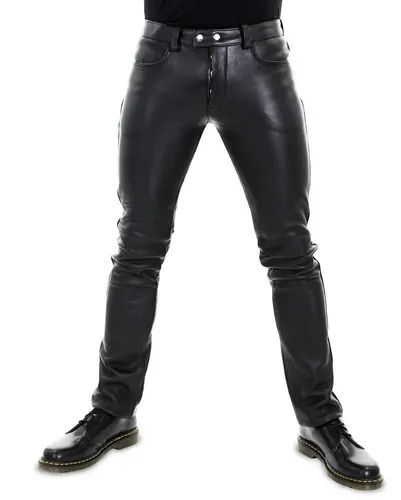 Bockle® New 5 BoB Pants Buttons Lederhose Herren von Bockle
