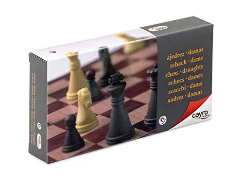 Cayro - Dame-Schach, magnetisches Reisespiel, 2 Spieler (450)