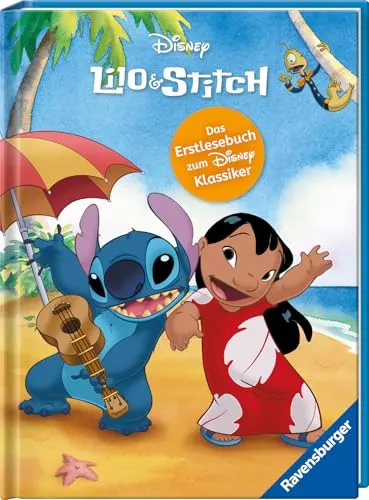 Disney Lilo und Stitch: Das offizielle Erstlesebuch zum Disney-Klassiker- die originale Geschichte - für Kinder ab 7 Jahre - Mit Bildern aus dem Kinderfilm