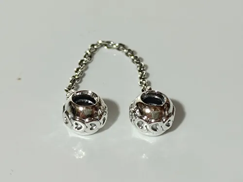 Pandora Gereihte Herzen Komfortkette silber  791088-05