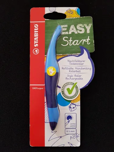 EASY Start Tintenroller blau 0,5mm für Linkshänder