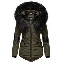 Produktbild Navahoo Damen Winterjacke Nirvana – Stilvoller Kälteschutz mit Kunstfellkragen