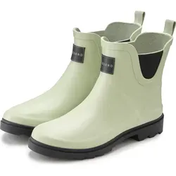 Elbsand Gummistiefelette mintgrün Größe 42 - Stiefel aus wasserdichtem Material, ideal für nasse Tage. Bequemes Textilfutter und rutschfeste Synthetiksohle für sicheren Halt.