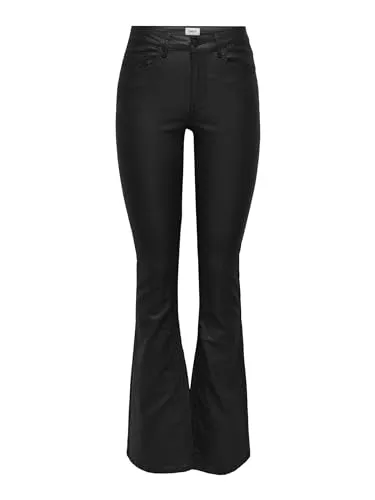 ONLY ONLPEACH MW Flared Pant TLR NOOS – Stylische Damenhose - Modische Flared Pant von ONLY, ideal für trendbewusste Damen. Bequem und vielseitig kombinierbar für unterschiedliche Anlässe.