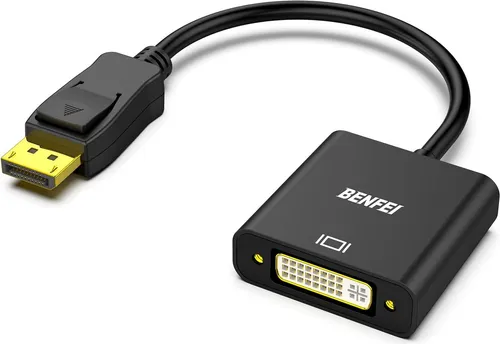 BENFEI Kabeladapter DisplayPort auf DVI Adapter DP zu DVI Konverter