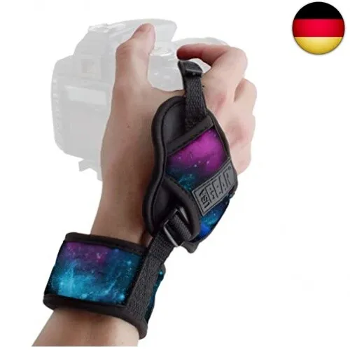 USA GEAR Kamera-Handschlaufe mit Gepolstertem Neopren und Anschließender