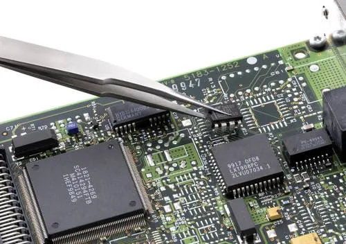 TOOLCRAFT TO-5861043 Präzisionspinzette 1 Stück 5a SA Spitz, sehr schlank, extra fein, Sichelspitze, versetzt 30° 120mm