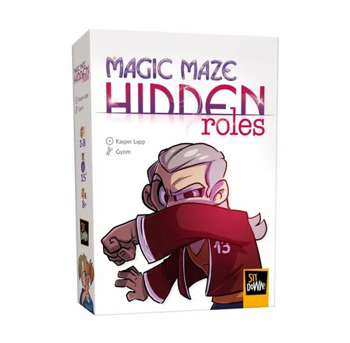 Sit Down SIT007EN - Magic Maze: Hidden Roles Expansion, hochwertiges und langlebiges Gesellschaftsspiel für spannende Spielabende