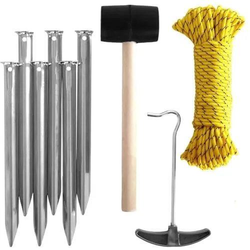 REDCLIFFS 90287 Camping-Set mit 9 Teilen