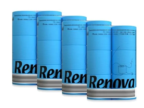 Toilettenpapier - Black Label blau- 24 Rollen (4 Packs á 6 Rollen)