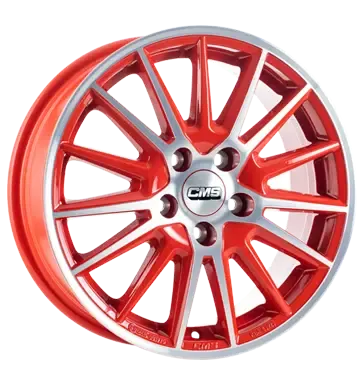 C23 Alufelgen 6 5x16 5x112 ET54 MB66 5 in rot von CMS