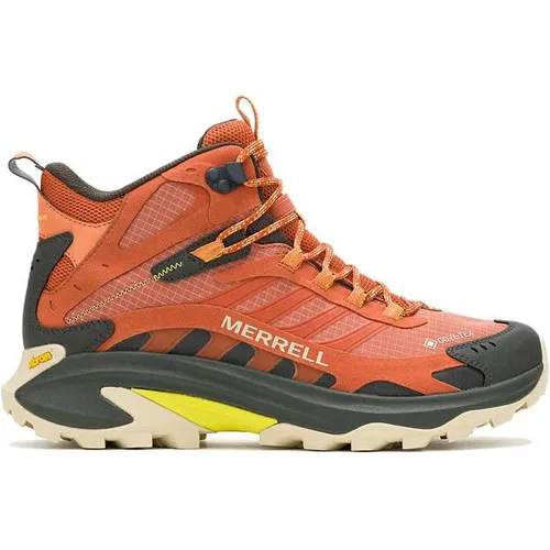 Merrell Moab Speed 2 Mid GTX Herren Wanderschuh - Wanderschuhe für Herren, wasserdicht und mit Gummisohle für besten Grip. Ideal für Outdoor-Abenteuer in jedem Wetter.
