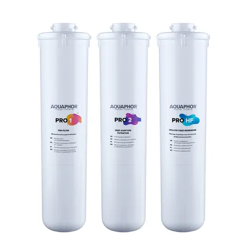 SET AQUAPHOR Wasserfilter PRO 1, 2, HF