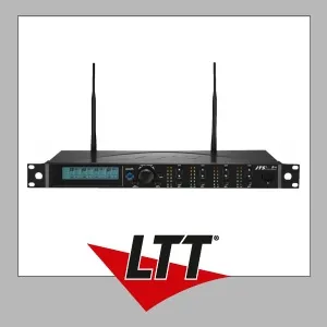 JTS R-4/5 4-Kanal-Diversity-UHF-PLL-Breitband-Empfänger von JTS