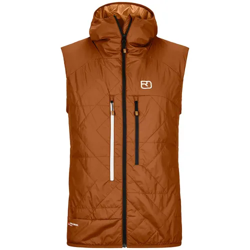 Ortovox Swisswool Piz Boe Vest Men in braun von ORTOVOX