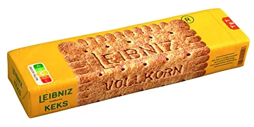 LEIBNIZ Vollkornkeks, 200 g, knusprige Kekse aus 100 % Vollkornmehl (1 x 200 g)