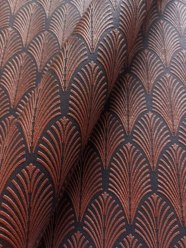 Newroom Tapete Schwarz Vliestapete Glitzer - Barock Glamour mit Pfauenfeder - Tapeten in Schwarz Bronze mit glitzernden Ornamenten, ideal für stilvolle Raumgestaltung. Hochwertiges, lichtbeständiges Material und inkl. Tapezier-Ratgeber für perfekte Ergebnisse.