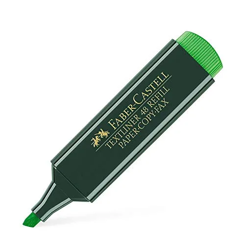 Faber-Castell Faber Textmarker 48-63 grün, 154863
