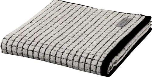 möve Eden Duschtuch 80 x 150 cm - Luxus in Kästchenstruktur - Edles Duschtuch aus 80% Baumwolle und 20% Leinen, mit luxuriösem Gewicht von 560 g/m². Perfekt für Allergiker, waschbar bei 60°C und trocknergeeignet.