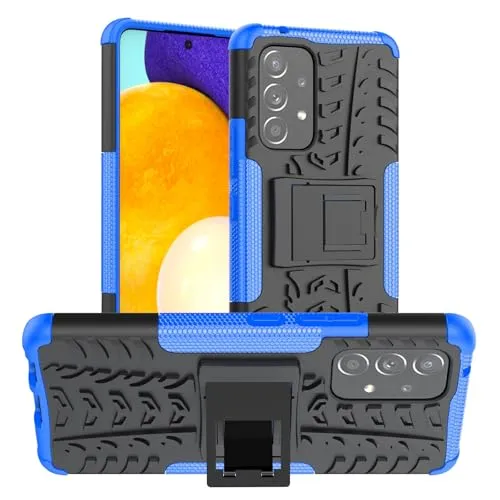 betterfon Oudoor Hülle Kompatibel mit Samsung Galaxy A53 5G | Case Panzer Hülle Cover Schutzhülle Etui Bumper | Blau
