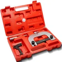 CCLIFE Zahnriemen Werkzeugsatz für Renault 1.4-2.0L 16V - Vollständiger Zahnriemen Werkzeugsatz für Renault 16V Motoren. Hochwertige Materialien garantieren präzise Arretierung und sichere Montage. Ideal für professionelle Anwendungen.