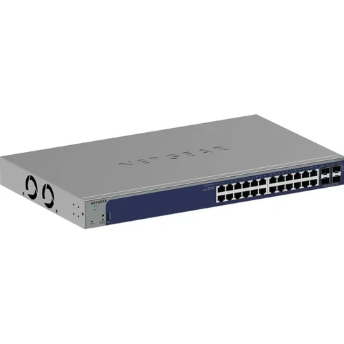 Netgear Smart S3300-28X V3 Switch - Netzwerk-Switch mit 28 Anschlüssen, L3 Lite Funktionalität und 10Gb Ethernet Ports, ideal für leistungsstarke Netzwerklösungen in Unternehmen.