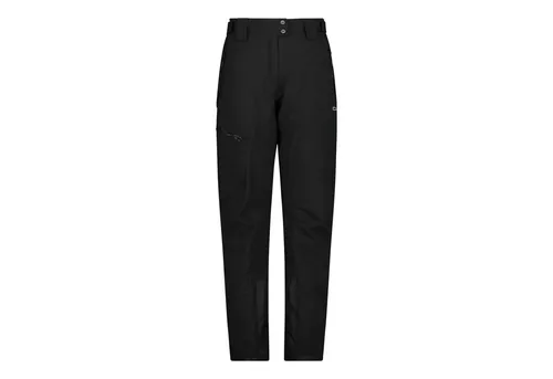 CMP Woman Pant nero (U901) 46 - Damen Skihose aus mechanischem Stretch, ideal für Skifahren und Snowboarden. Mit Clima Protect-Membran, 10.000 mm Wassersäule und Feel Warm Fat für optimalen Komfort bei Nässe.