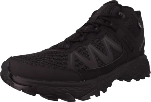 Columbia Herren Boots Peakfreak Rush Mid Outdry Schwarz - Wasserdichte Freizeitstiefel mit abriebfester Gummisohle und leicht gefüttertem Innenmaterial für optimalen Komfort und Stabilität bei jedem Schritt.