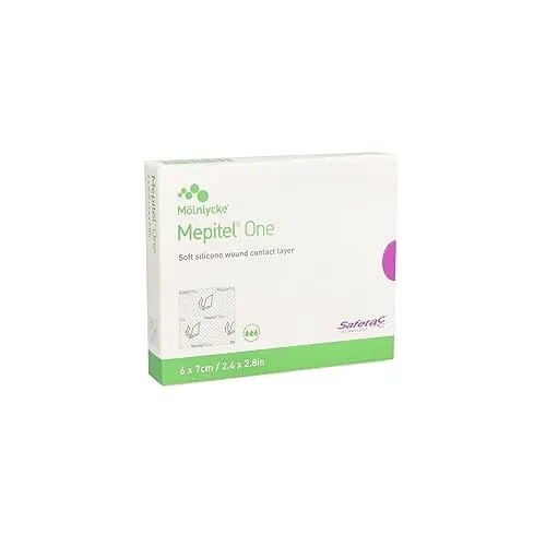 Mepitel One 6x7 cm Silikon Netzverband