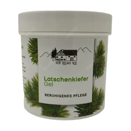 31,56 Euro pro 1 Liter Latschenkiefer Gel 250 ml vom Pullach Hof