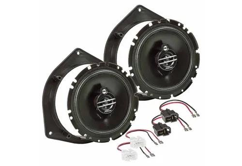 tomzz Audio Pioneer TS-G1730f 300W Lautsprecher Set passt für Kia Picanto Sportage Auto-Lautsprecher