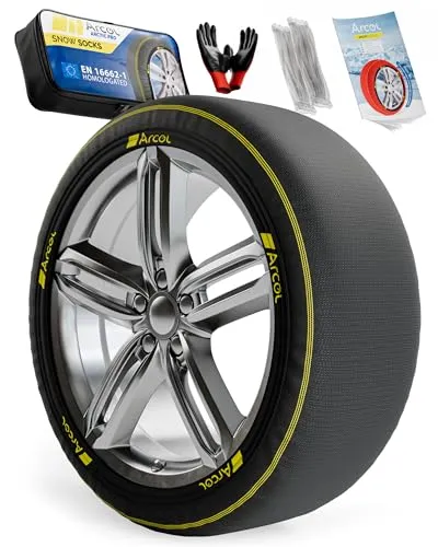 ARCOL Textil Schneeketten Zugelassen EN 16662-1