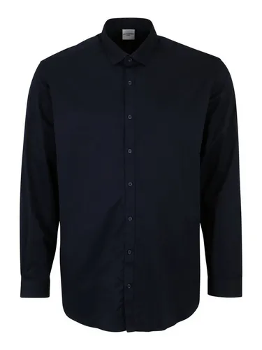 JACK & JONES Locker geschnittenes Langarm-Oberhemd für Herren - Stylisches, locker geschnittenes Langarm-Oberhemd aus 100% Baumwolle. Ideal für einen entspannten Look und hohen Tragekomfort.