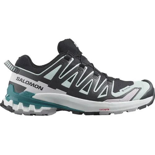 Salomon XA PRO 3D V9 GTX Damen Traillaufschuhe - Laufschuhe mit Gore-Tex-Membran für ultimativen Wetterschutz und optimalen Grip auf jedem Terrain.