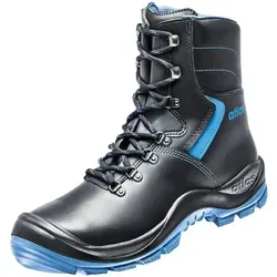 Atlas Anatomic Bau 845 XP EN345 S3 schwarz Gr. 39 - Sicherheitsstiefel - Arbeitsschuhe mit Waterproof-Glattleder und XP metallfreier Durchtritthemmung. Ideal für extreme Wetterbedingungen, rutschfest und komfortabel durch 3D-Dämpfungssystem.