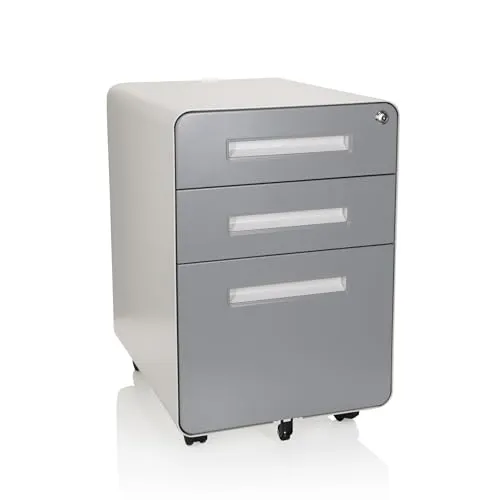 hjh OFFICE Rollcontainer COLOR PLUS I aus Stahl