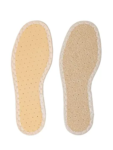 Bama Unisex Kinder Fresh Sun Color Kids hochwertige Barfu Einlegesohlen Gr e 32 atmungsaktive Schuheinlagen, Beige/farblos, EU