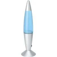Eglo Tischlampe Lava Silber Blau Ø 10,8 cm – Stilvolles Wohnaccessoire