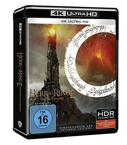 Der Herr der Ringe: Extended Edition Trilogie [4K Ultra-HD] [Blu-ray]