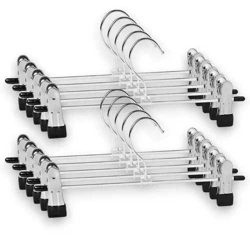 Stück Klammerbügel Kleiderbügel Hosenbügel Metall Rockbügel Hosenspanner TOP 15