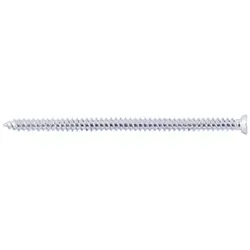 Fischer Fensterrahmenschraube FFS 7,5X302 - 100 Stück - Eisenwaren - Wirtschaftliche Schraubmontage ohne Dübel, ideal für Fensterrahmen in Voll- und Lochbaustoffen, mit durchgehendem Gewinde für spannungsfreie Befestigung.