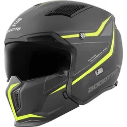Bogotto Radic WN-ST 22.06 Helm, schwarz-gelb, Größe L für Männer - Fahrradhelme mit HIRP Schale für hohe Schlagfestigkeit, J-Homologation und ECE 22.06 für maximale Sicherheit beim Radfahren.