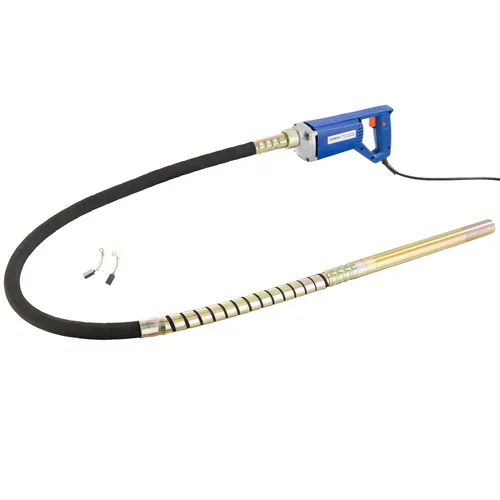 AREBOS Betonrüttler 800W Handrüttler Elektrisch mit flexibler Welle 2 m